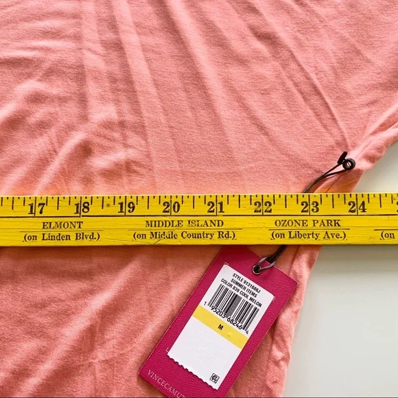 🌸New🌸 Vince Camuto Cold Shoulder Tie Front Top Sz Medium NWT - Picture 10 of 10